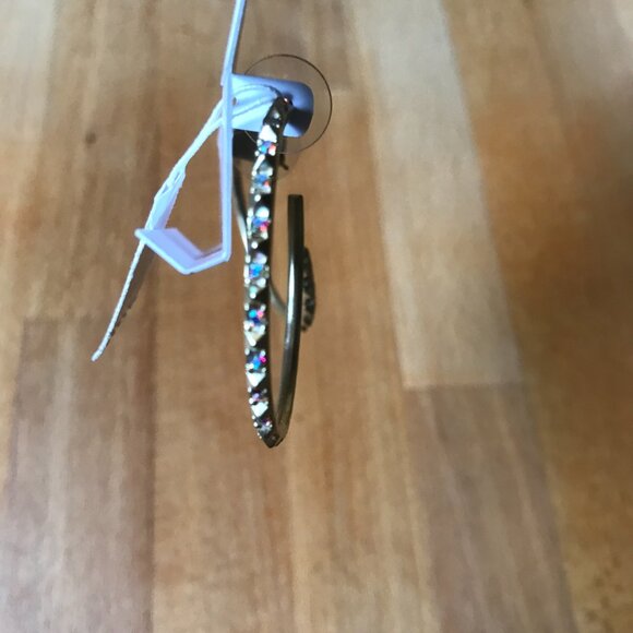 Kendra Scott Veronica Hoop Earrings in Gold with Pouch & box - Picture 7 of 14